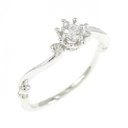 Nhẫn kim cương K10WG 0.10CT