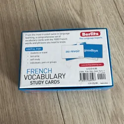 Flash card học tiếng Pháp 575153