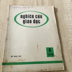 1 CUỐN TẠP CHÍ NGHIÊN CỨU GIÁO DỤC số 8/1979