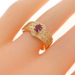 Nhẫn Ruby K18YG 0.26CT - Hàng hiệu Chính hãng 850865
