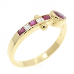 Nhẫn Ruby K18YG 0.42CT