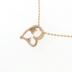 K18PG Dây chuyền hình trái tim kim cương 0.05CT - Hàng hiệu Chính hãng 867679