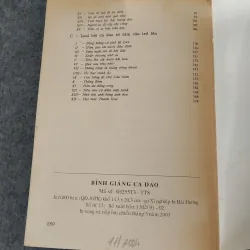 BÌNH GIẢNG CA DAO 719978