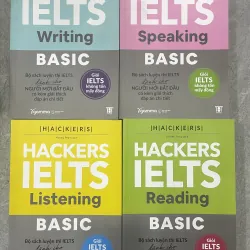 HACKERS IELTS BASIC (TRỌN BỘ 4 CUỐN) - HƯỜNG PHẠM dịch