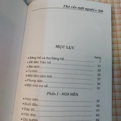 THƠ CỦA MỘT NGƯỜI - BĂNG HỒ 466185