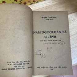 Năm Người Đàn Bà Si Tình - Ihara Saikaku 760495