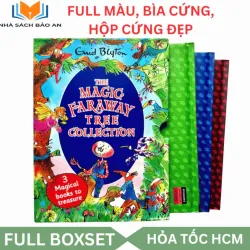 Truyện - The Magic Faraway Tree Collection 3 quyển bìa cứng cực đẹp, full boxset