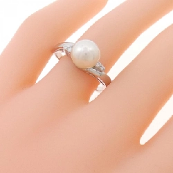 Nhẫn ngọc trai Akoya PT900 8mm - Hàng hiệu Authentic 848301