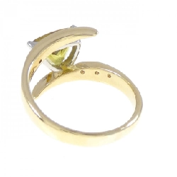 Nhẫn Sphene K18YG/PT900 - Hàng hiệu Chính hãng 852853