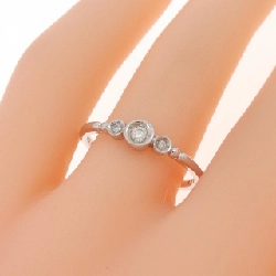 Nhẫn kim cương K10WG 0.05CT 670356