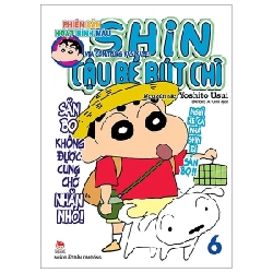 Shin - Cậu Bé Bút Chì - Phiên Bản Hoạt Hình Màu - Tập 6: Vua Côn Trùng Kasukabe - Yoshito Usui (Mới 100%) Truyện tranh, NXB Kim Đồng - SÁCH ĐẠI HỌC