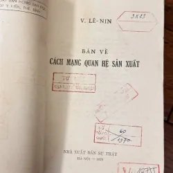 | BÀN VỀ CÁCH MẠNG QUAN HỆ SẢN XUẤT | 1036761