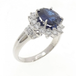 Nhẫn Sapphire PT900 1.98CT - Hàng hiệu Chính hãng