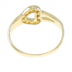 Nhẫn kim cương hình trái tim K18YG 0.07CT 671806