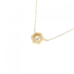 Dây chuyền kim cương K18YG 0.08CT - Hàng hiệu Chính hãng 861145