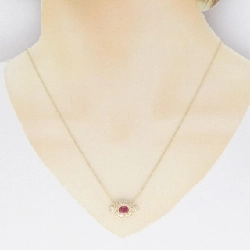K18YG Spinel Necklace 0.76CT - Hàng hiệu Authentic 863515