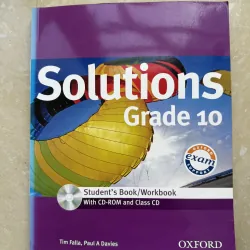 Sách tiếng anh SOLUTIONS Grade 10