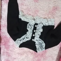 Áo khoác len kiểu cardigan xinh xắn, bánh bèo  690245