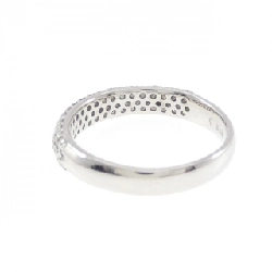 Nhẫn kim cương Pavé K18WG 0.50CT 671597