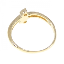 Nhẫn kim cương K18YG 0.10CT 672871