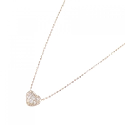 K10PG Dây chuyền kim cương hình trái tim 0.06CT - Hàng hiệu chính hãng 860013