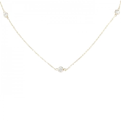 K18YG Dây chuyền kim cương 0.50CT - Hàng hiệu Chính hãng