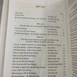 Hồ xuân hương về tác gia và tác phẩm. Bìa cứng. 999 469885