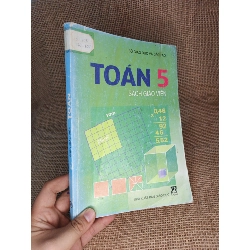 Toán lớp 5 (Sách giáo viên) 2006 mới 80% (Sách giáo khoa - giáo trình) HCM060526