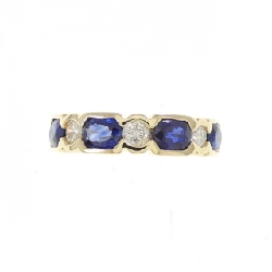 Nhẫn Sapphire K18YG 1.63CT 666951