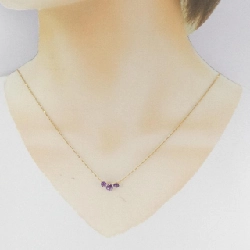 K18YG Mặt dây chuyền Amethyst - Hàng hiệu Chính hãng 861962