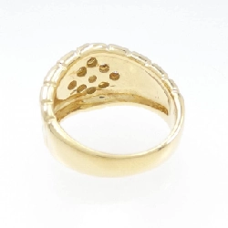 Nhẫn kim cương 750YG 0.71CT 673318