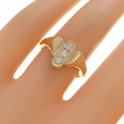 Nhẫn kim cương 750YG - Hàng hiệu Authentic 854422