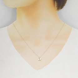 Dây chuyền kim cương Agat 0.08CT - Hàng hiệu Authentic 842974