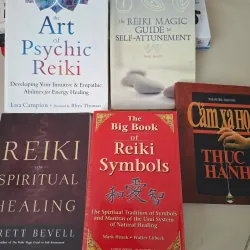 [Thanh lý] Combo 5 cuốn sách về Reiki và Cảm Xạ - đã qua sử dụng, sách hiếm