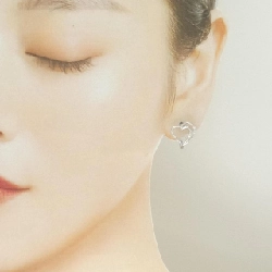 K14WG Bông tai hình trái tim - Hàng hiệu Chính hãng 867780