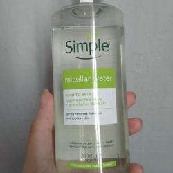 Nước tẩy trang simple 200ml Anh quốc mới 547708