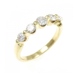 Nhẫn kim cương K18YG 0.52CT