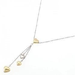 Tiffany 750WG/750YG Dây chuyền - Hàng hiệu Authentic 841230