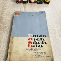 Phiên dịch sách báo (Anh – Việt, Việt – Anh) – Nguyễn Văn Tạo