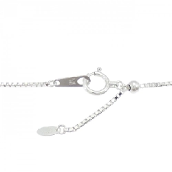 K18WG Rose Coral Necklace - Hàng hiệu Authentic 856921