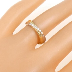 Nhẫn kim cương K18YG/PT900 0.10CT - Hàng hiệu Chính hãng 845839