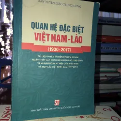 Quan hệ đặc biệt Việt Nam - Lào (1930 - 2017) 