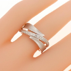 Nhẫn kim cương K18WG 0.16CT 667798