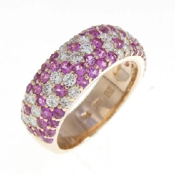 Nhẫn Sapphire Ponte Vecchio 0.77CT - Hàng hiệu Chính hãng