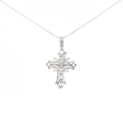 K10WG Dây chuyền hình chữ thập - Hàng hiệu Authentic