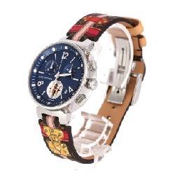 Louis Vuitton Tambour Moon Star Chrono QA032 SS Quartz - Hàng hiệu Authentic 875868
