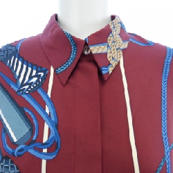 HERMES *77-7605. Áo sơ mi Twill Reine 632851