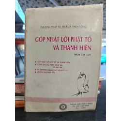 Góp nhặt lời Phật tổ và Thánh hiền