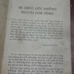 DI CHÚC GỬI NHỮNG NGƯỜI CÒN SỐNG 307460