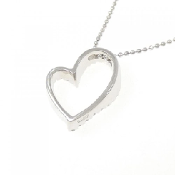 K18WG Dây chuyền kim cương hình trái tim 0.29CT - Hàng hiệu Chính hãng 856496